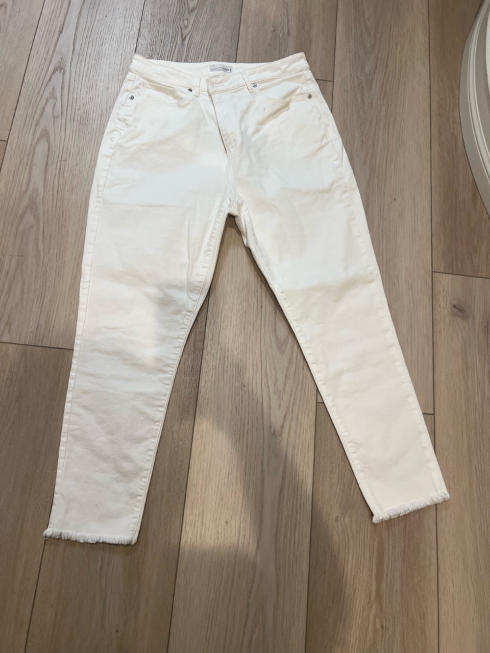 Loft White Women's High-Rise Skinny Jeans